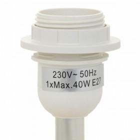 Lampada da tavolo Alexandra House Living Bianco Poliresina 220-240 V 14 x 25 x 14 cm