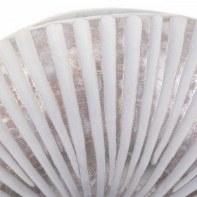 Vaso Alexandra House Living Argentato Poliresina 13 x 35 x 38 cm