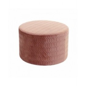 Poggiapiedi DKD Home Decor Rosa Legno MDF Sixties 55 x 55 x 35 cm