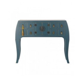Ingresso DKD Home Decor Azzurro 98 x 26 x 80 cm
