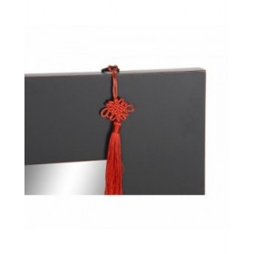 Specchio da parete DKD Home Decor Azzurro Rosso Orientale 70 x 2,5 x 90 cm