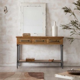 Vaso Alexandra House Living Bianco Poliresina 14 x 39 x 14 cm