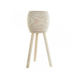 Vaso DKD Home Decor ‎S3024001 Marrone Legno di  paulownia (23 x 23 x 56 cm)