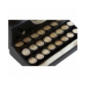 Statua Decorativa DKD Home Decor 24 x 26 x 15 cm Nero Vintage