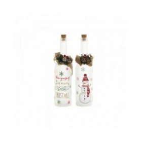 Bottiglia LED DKD Home Decor 2 Pezzi