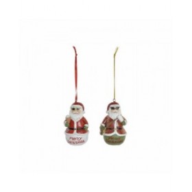 Decorazione pensile DKD Home Decor Natale Resina (2 pcs) (4.5 x 3 x 7 cm)