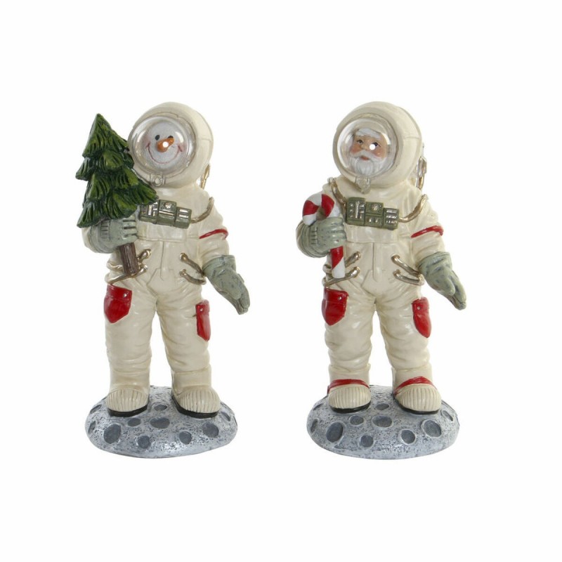 Statua Decorativa DKD Home Decor Resina (2 pcs) (9 x 8.5 x 17 cm)