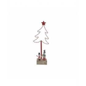 Albero di Natale DKD Home Decor Metallo LED (15 x 7 x 38 cm)