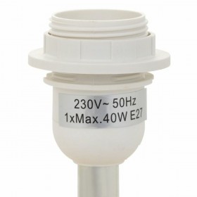Lampada da tavolo Alexandra House Living Bianco Poliresina 220-240 V 18 x 49 x 18 cm