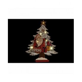 Decorazione Natalizia DKD Home Decor Legno (2 pcs) (33 x 6 x 39.5 cm)