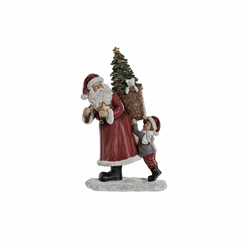 Statua Decorativa DKD Home Decor Babbo Natale Resina (15 x 11 x 27 cm)