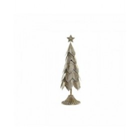 Decorazione Natalizia DKD Home Decor Albero Metallo (12 x 12 x 37 cm)