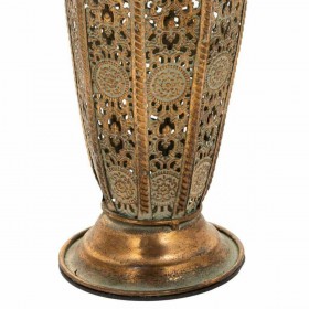 Vaso Alexandra House Living Oro Ferro 11 x 34 x 11 cm