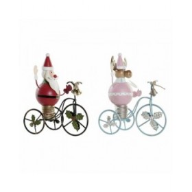 Decorazione Natalizia DKD Home Decor Metallo (2 pcs) (15 x 9 x 19 cm)