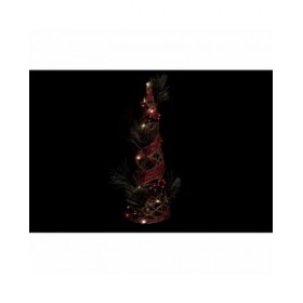 Albero di Natale DKD Home Decor Rattan (2 pcs) (16 x 16 x 41 cm)