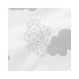 Cuscino HappyFriday Basic Grigio Nuvole 60 x 40 cm