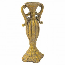 Candelabro Alexandra House Living Oro Resina 14 x 33 x 14 cm
