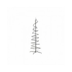 Albero di Natale DKD Home Decor Bianco Nero Metallo 70 x 70 x 190 cm (2 Unità)