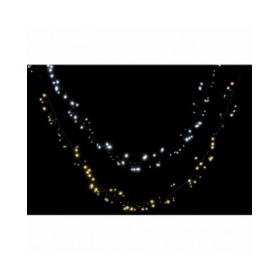 Striscia di luci DKD Home Decor LED Bianco Giallo PVC (5 x 1 x 200 cm) (2 pcs)