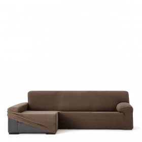 Rivestimento per chaise longue braccio lungo sinistro Eysa JAZ Marrone 180 x 120 x 360 cm