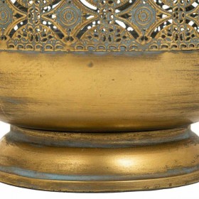 Vaso Alexandra House Living Oro Ferro 29 x 23 x 35 cm