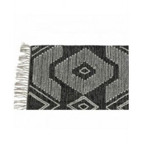 Tappeto DKD Home Decor Bianco Nero Cotone (120 x 180 x 1 cm)