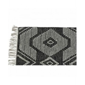 Tappeto DKD Home Decor Bianco Nero Cotone (200 x 290 x 1 cm)