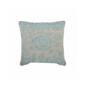 Cuscino DKD Home Decor Turchese Poliestere (45 x 12 x 45 cm)