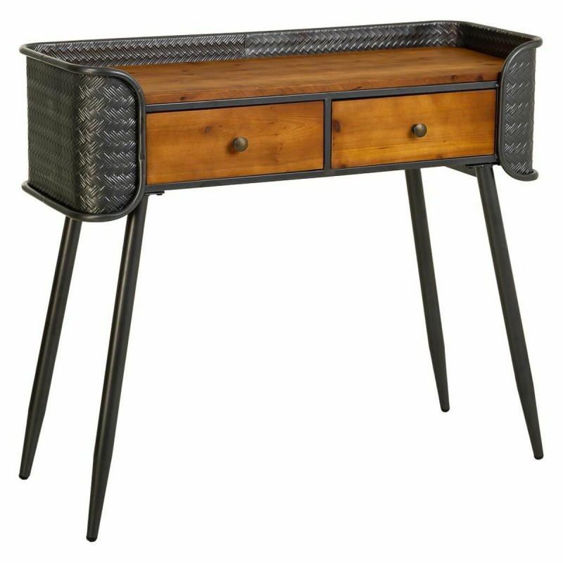 Ingresso con Cassetti Alexandra House Living Marrone Ferro 35 x 81 x 90 cm