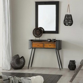 Ingresso con Cassetti Alexandra House Living Marrone Ferro 35 x 81 x 90 cm