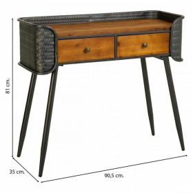 Ingresso con Cassetti Alexandra House Living Marrone Ferro 35 x 81 x 90 cm
