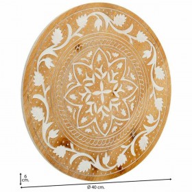 Decorazione da Parete Alexandra House Living Marrone Legno di abete Legno MDF 40 x 40 cm