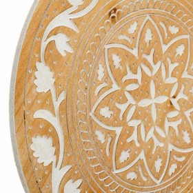 Decorazione da Parete Alexandra House Living Marrone Legno di abete Legno MDF 40 x 40 cm