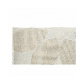 Tappeto DKD Home Decor Beige Poliestere Cerchi (200 x 290 x 0.9 cm)