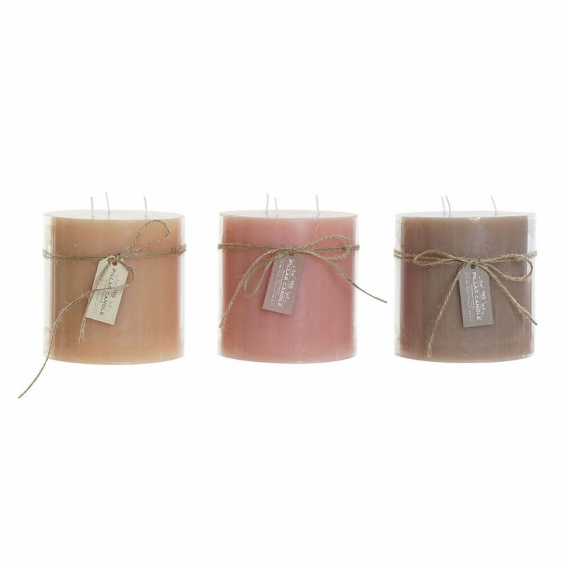Candela DKD Home Decor (3 pcs) (12 x 12 x 12 cm)