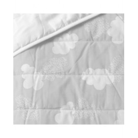 Trapunta HappyFriday Basic Kids Grigio 200 x 260 cm Nuvole
