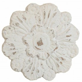 Decorazione da Parete Alexandra House Living Bianco Ossido di magnesio 8 x 41 x 41 cm
