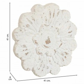 Decorazione da Parete Alexandra House Living Bianco Ossido di magnesio 8 x 41 x 41 cm