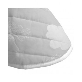 Trapunta HappyFriday Basic Kids Grigio 200 x 260 cm Nuvole