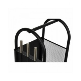 Supporto per Legna DKD Home Decor Acciaio Plastica (42 x 36 x 81 cm)