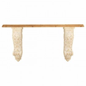 Mensole Alexandra House Living Bianco Abete Ossido di magnesio 20 x 60 x 120 cm