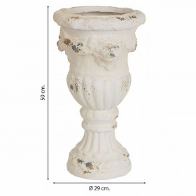 Vaso Alexandra House Living Bianco Ossido di magnesio 29 x 50 x 29 cm