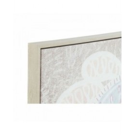 Quadro DKD Home Decor Viso (103 x 4,5 x 103 cm) (2 Unità)