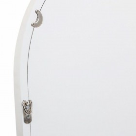 Specchio da parete Alexandra House Living Bianco Vetro Legno di abete Legno MDF 2 x 80 x 40 cm