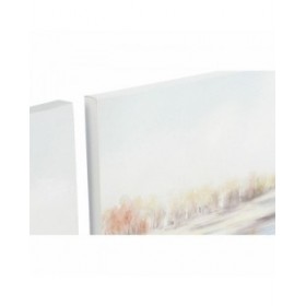 Quadro DKD Home Decor 140 x 3,7 x 70 cm Spiaggia Mediterraneo (2 Unità)