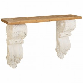 Ingresso Alexandra House Living Bianco Legno di abete Legno MDF 32 x 93 x 153 cm