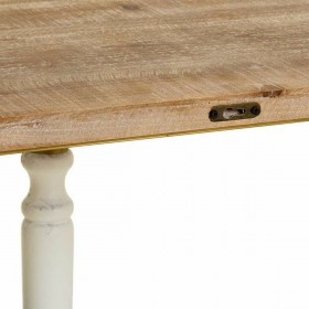Ingresso Alexandra House Living Bianco Metallo Legno di abete Legno MDF 35 x 76 x 80 cm