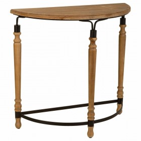 Ingresso Alexandra House Living Marrone Metallo Legno di abete Legno MDF 35 x 76 x 80 cm