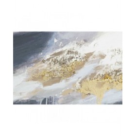 Quadro DKD Home Decor 100 x 3,5 x 100 cm Astratto Moderno (2 Unità)