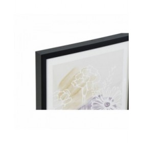 Quadro DKD Home Decor Fiori (30 x 3 x 40 cm)